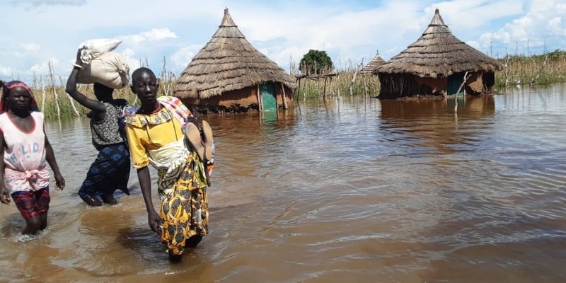 Hilfsorganisation warnt: Hunderttausende Menschen fliehen vor Überschwemmungen im Südsudan - Foto: presseportal.de