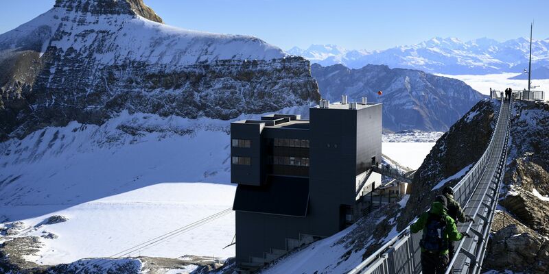 Stararchitekt Mario Botta hat das Gebäude neu mit mehr Brandschutz und hoher Energieeffizienz ausgestattet. - Foto: Laurent Gillieron/KEYSTONE/dpa
