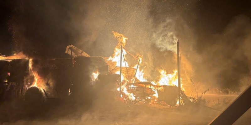 POL-NI: Wiederholt Brände in und um die Ortschaft Sonnenborstel - Foto: presseportal.de