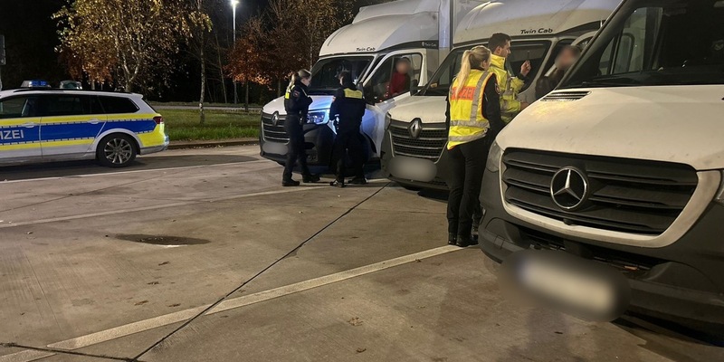 POL-HK: Heidekreis: Großkontrolle an der A 7 - Foto: presseportal.de