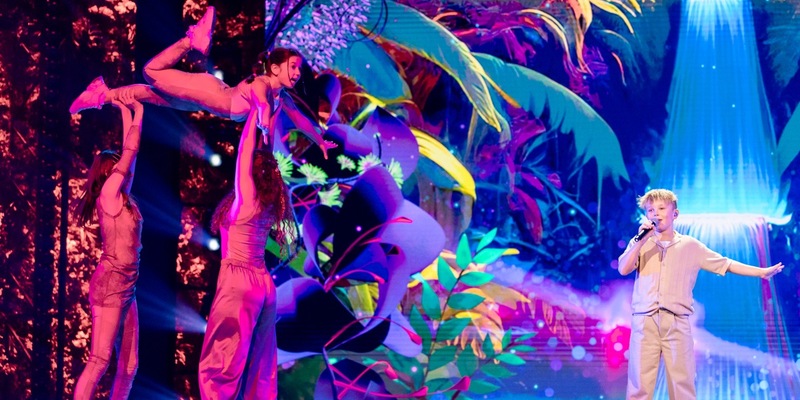 Junior ESC 2024 bei KiKA: Bjarne belegt mit Save The Best For Us den 11. Platz für Deutschland / Andria Putkaradze aus Georgien gewinnt europäischen Wettbewerb - Foto: presseportal.de