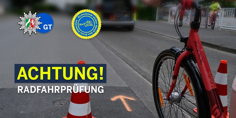 POL-GT: Fahrradprüfung an der Paul-Maar-Schule - Foto: presseportal.de