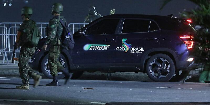 Sicherheitskräfte beim G20-Gipfel am 18.11.2024 - Foto: über dts Nachrichtenagentur