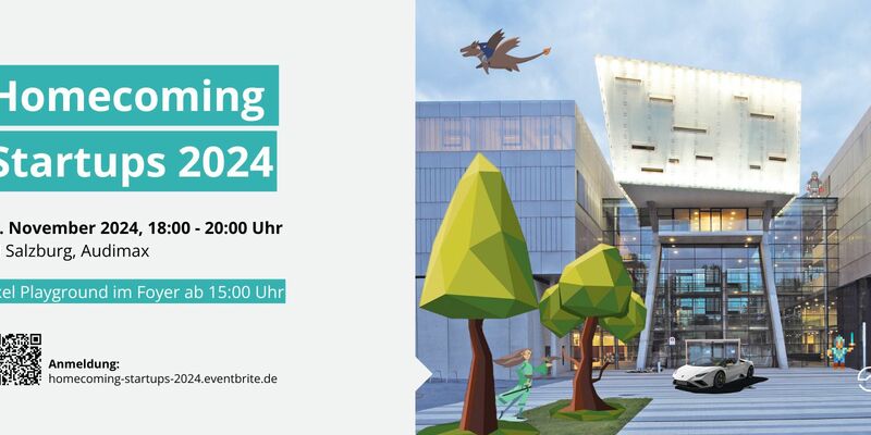 Homecoming Startups Pixel Playground - Foto: © FH Salzburg/freepik/Adobestock über pressetext.de