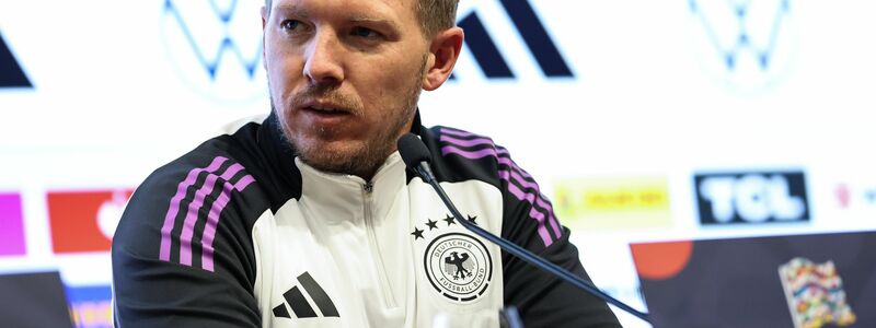 Bundestrainer Nagelsmann denkt jetzt schon an die WM 2026.  - Foto: Christian Charisius/dpa