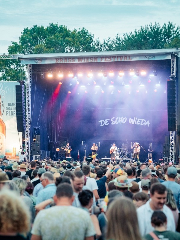 LineUp des Brass Wiesn Festivals 2025 mit erstklassigen Headlinern