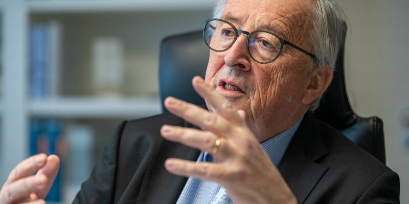 Jean-Claude Juncker vermisst einen klaren proeuropäischen Kurs der Bundesregierung.  - Foto: Harald Tittel/dpa