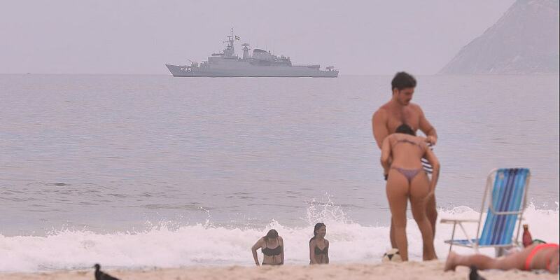 Brasilianisches Kriegsschiff während des G20-Gipfels im November 2024 - Foto: über dts Nachrichtenagentur