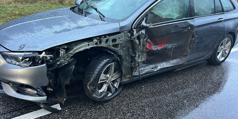 POL-PDTR: Verkehrsunfall auf der B50 mit erheblichem Rückstau - Foto: presseportal.de