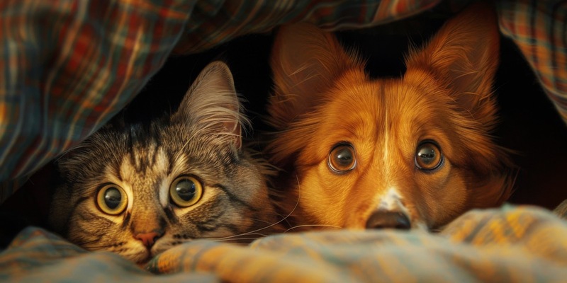 Silvester-Schreck: Feuerwerk hinterlässt Trauma bei Hunden und Katzen, zeigt Weenect-Studie / Inkl. 12 Tipps von Katzenexpertin Birga Dexel für eine sichere Silvesternacht - Foto: presseportal.de