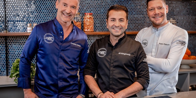 Christian Henze Ali Güngörmüs Robin Pietsch Mein Lokal Dein Lokal - Foto: Joyn/Nadine Rupp, presseportal.de