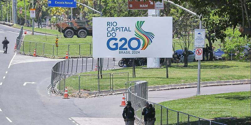 G20-Logo am 18.11.2024 - Foto: über dts Nachrichtenagentur