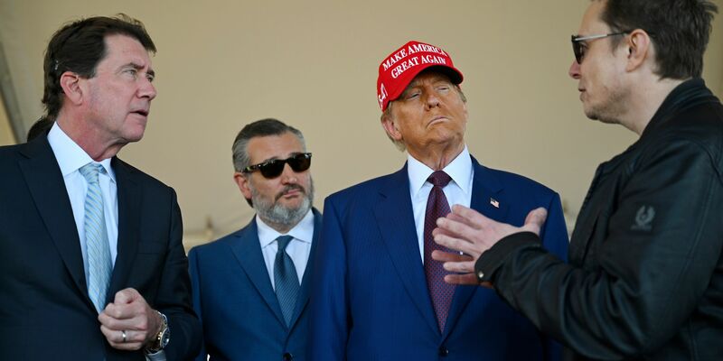 Elon Musk - der laut «Forbes» reichste Mann der Welt - hat das Ohr des bald wieder mächtigsten Mannes der Welt: Donald Trump. - Foto: Brandon Bell/Pool Getty Images North America/AP/dpa