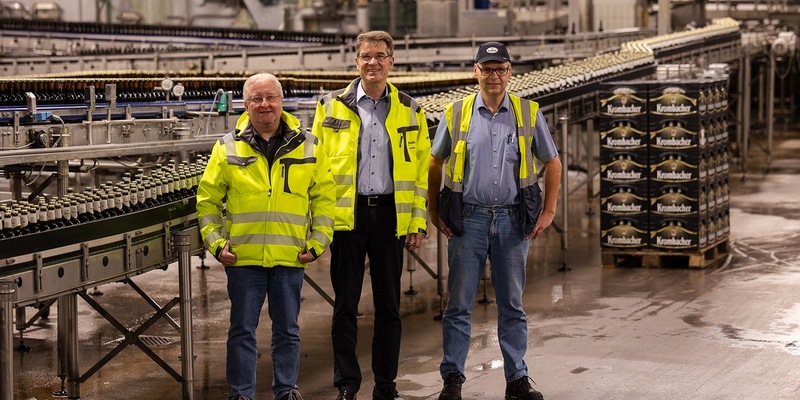 Strategische Investitionen in die Zukunft: Krombacher Brauerei modernisiert Abfüllung mit großangelegtem Umbau - Foto: presseportal.de