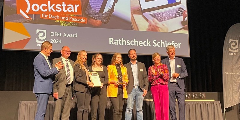 Vorreiter digitale Transformation in einer Traditionsbranche / Eifel Award für Rathscheck Schiefer - Foto: presseportal.de