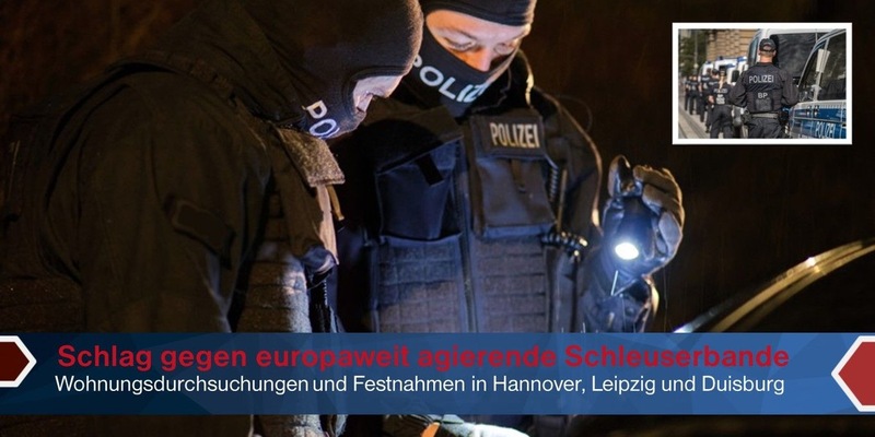 Bundespolizeidirektion München: Staatsanwaltschaft Traunstein und Bundespolizei gelingt Schlag gegen europaweit agierende Schleuserorganisation - Foto: presseportal.de