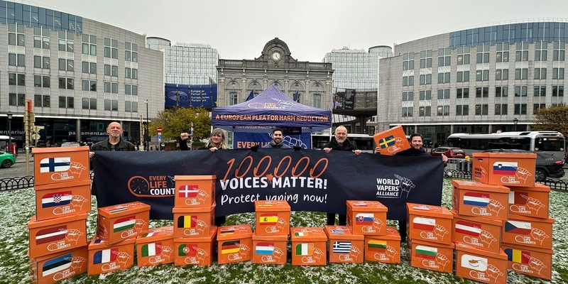 100.000 Bürger protestieren gegen EU-Vaping-Restriktionen - Foto: presseportal.de