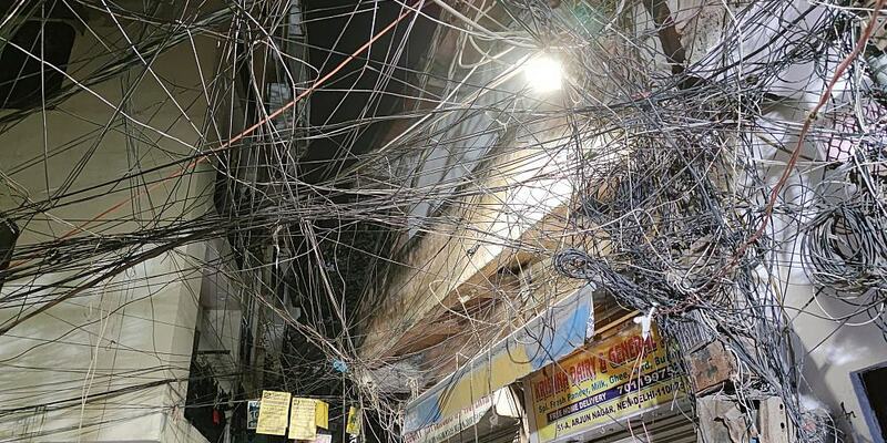 Elektroversorgung in Neu-Delhi (Archiv) - Foto: über dts Nachrichtenagentur