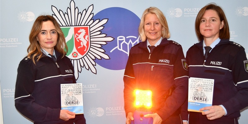 POL-PB: Tag gegen Gewalt an Frauen: Kreispolizeibehörde Paderborn setzt Zeichen - Foto: presseportal.de