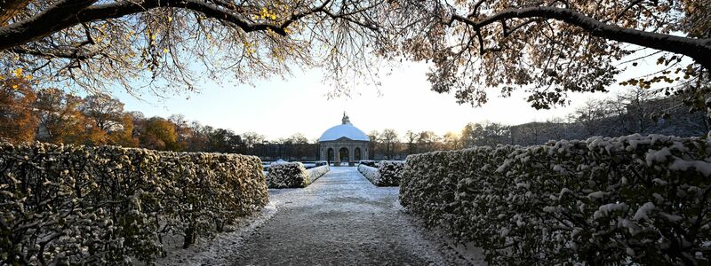 In Bayern liegt derzeit noch Schnee.  - Foto: Felix Hörhager/dpa