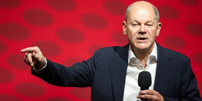 Olaf Scholz muss bis zu 19 Prozentpunkte Rückstand auf die Union aufholen, wenn er im Kanzleramt bleiben will.  - Foto: Hannes P. Albert/dpa