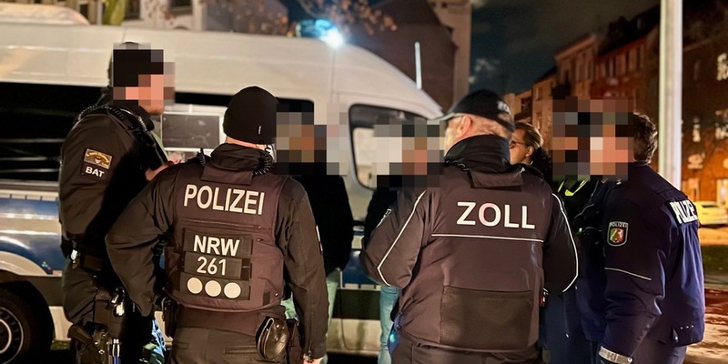POL-DU: Dellviertel: Behördenübergreifender Schwerpunkteinsatz zeigt Wirkung - #LEBEN - Foto: presseportal.de