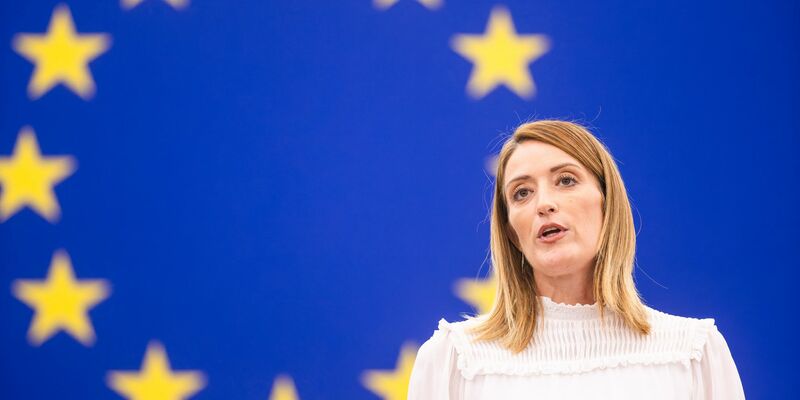 Metsola befürwortet die Lieferung von Taurus-Raketen an die Ukraine. (Archivbild) - Foto: Philipp von Ditfurth/dpa
