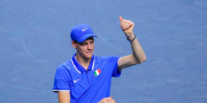 Steht mit Italien im Davis-Cup-Finale: Jannik Sinner. - Foto: Manu Fernandez/AP