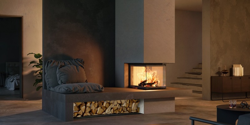 Kaminfeuer neu definiert / BRUNNER Kamin BKH green im Panoramaformat - Foto: presseportal.de