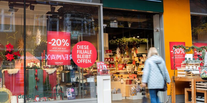 Der Einrichtungsfachhandel, zu dem Depot zählt, hatte es zuletzt schwer.  - Foto: Alicia Windzio/dpa