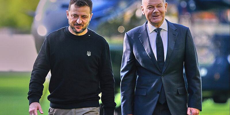 Wolodymyr Selenskyj und Olaf Scholz (Archiv) - Foto: über dts Nachrichtenagentur