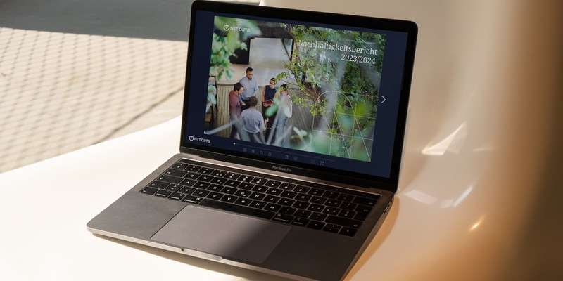 Zweiter Nachhaltigkeitsbericht von NTT DATA Business Solutions zeigt volle Transparenz - Foto: presseportal.de