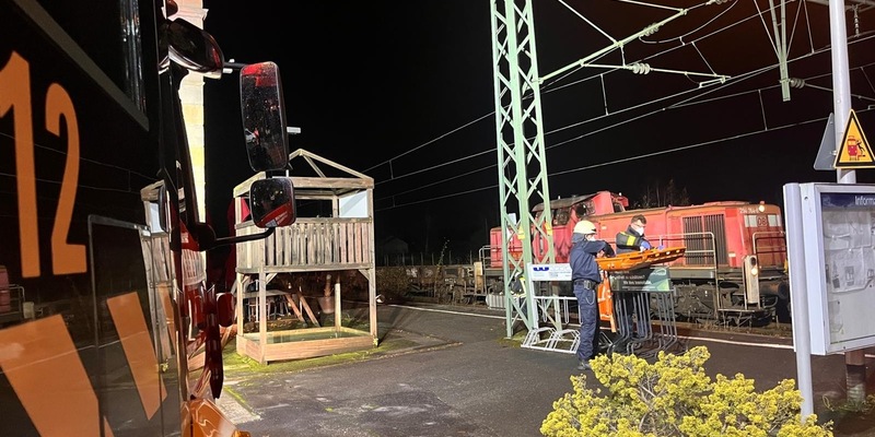 FW-EN: Lokführer kollabiert - Feuerwehr unterstützt bei der Rettung - Foto: presseportal.de