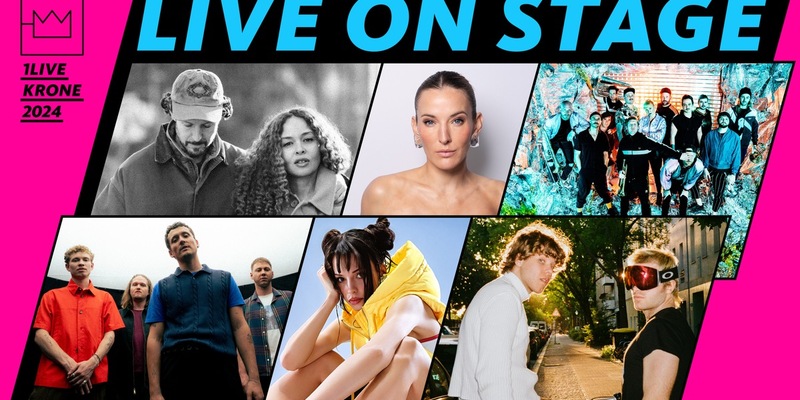 1LIVE Krone: Das sind die Live-Acts - Foto: presseportal.de