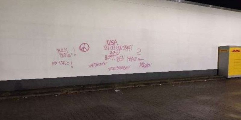 POL-EL: Lingen - Wände mit Graffiti beschmiert - Zeugen gesucht - Foto: presseportal.de