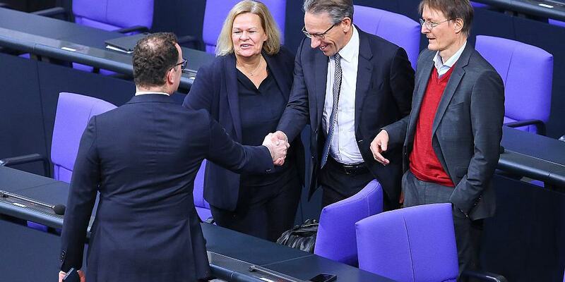 Spahn und SPD-Minister (Archiv) - Foto: über dts Nachrichtenagentur