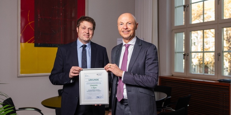 Energieeffizienteste Städte Deutschlands 2024: Chemnitz ausgezeichnet - Foto: presseportal.de