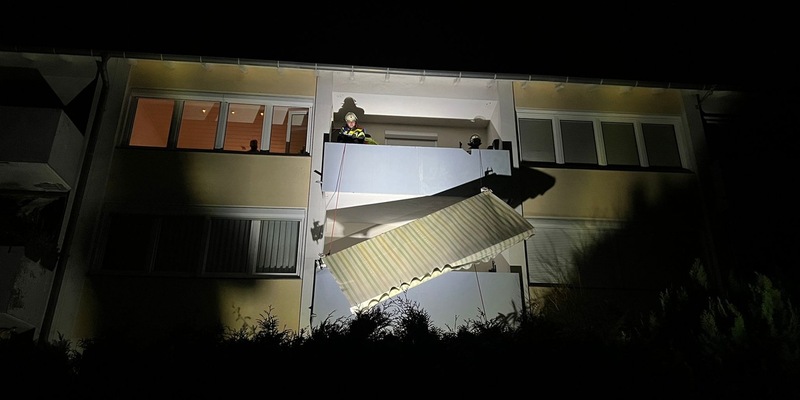 FW Celle: Wetterbedingte Einsätze in Celle - Sturmtief Telse - Foto: presseportal.de