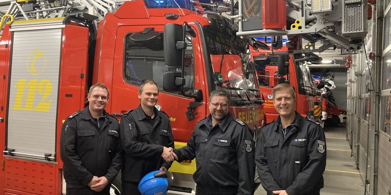 FW Tönisvorst: Weiterbildung zur Führungskraft - Timm Tüffers ist neuer Gruppenführer bei der Feuerwehr Tönisvorst - Foto: presseportal.de