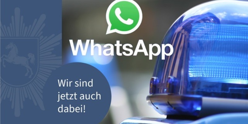 POL-LG: Die Polizeidirektion Lüneburg jetzt auch auf WhatsApp - neue Kommunikationswege für mehr Blaulichtinformationen - Foto: presseportal.de