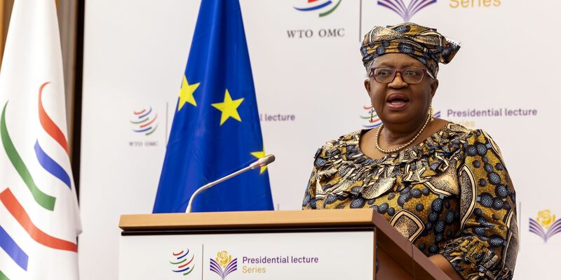 Ngozi bleibt weitere vier Jahre WTO-Chefin (Archivbild) - Foto: Salvatore Di Nolfi/KEYSTONE/dpa