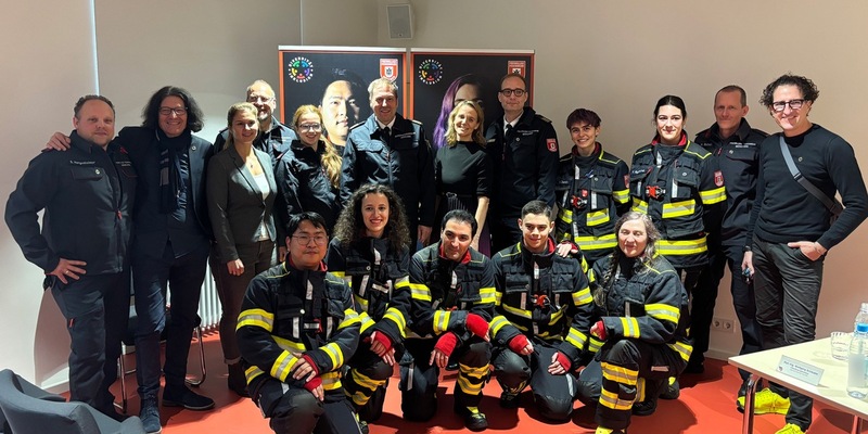 FW-M: Vorstellung der Kampagne Diversität und Inklusion der Freiwilligen Feuerwehr München - Foto: presseportal.de