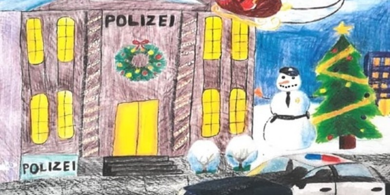POL-CUX: Die Polizei rettet Weihnachten - Alljährlicher Malwettbewerb der Polizeiinspektion Cuxhaven (Foto im Anhang) - Foto: presseportal.de