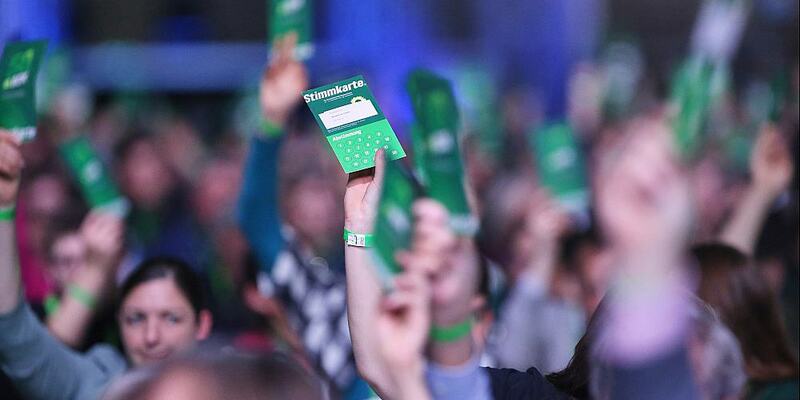 Abstimmung auf Grünen-Parteitag (Archiv) - Foto: über dts Nachrichtenagentur