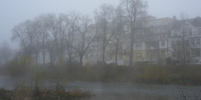 Der Nebel hält sich zäh am Wochenende (Archivbild) - Foto: Thomas Frey/dpa