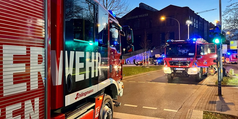 FW-E: Rauchentwicklung in U-Bahnhaltestelle Berliner Platz - Zwei Mitarbeiter verletzt - Foto: presseportal.de