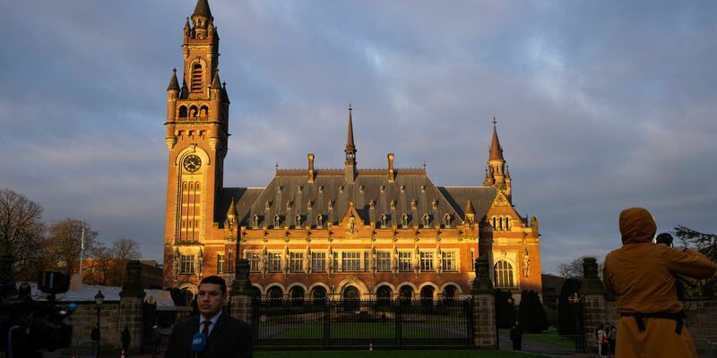 Friedenspalast, Sitz des höchsten Gerichtes der Vereinten Nationen in Den Haag.  - Foto: Peter Dejong/AP/dpa