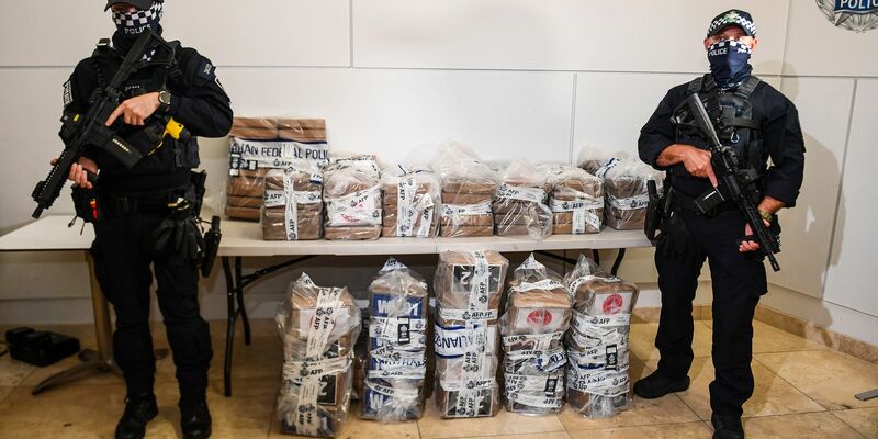 Die Polizei nahm elf Verdächtige fest (Foto aktuell). - Foto: Jono Searle/AAP/dpa