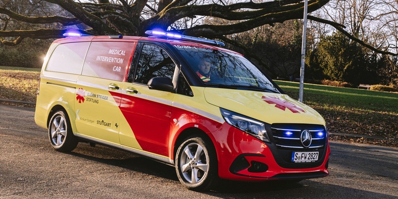 Klinikum Stuttgart erhält Medical Intervention Car (MIC) von der Björn Steiger Stiftung - Foto: presseportal.de