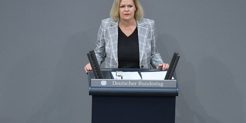 Nancy Faeser (Archiv) - Foto: über dts Nachrichtenagentur